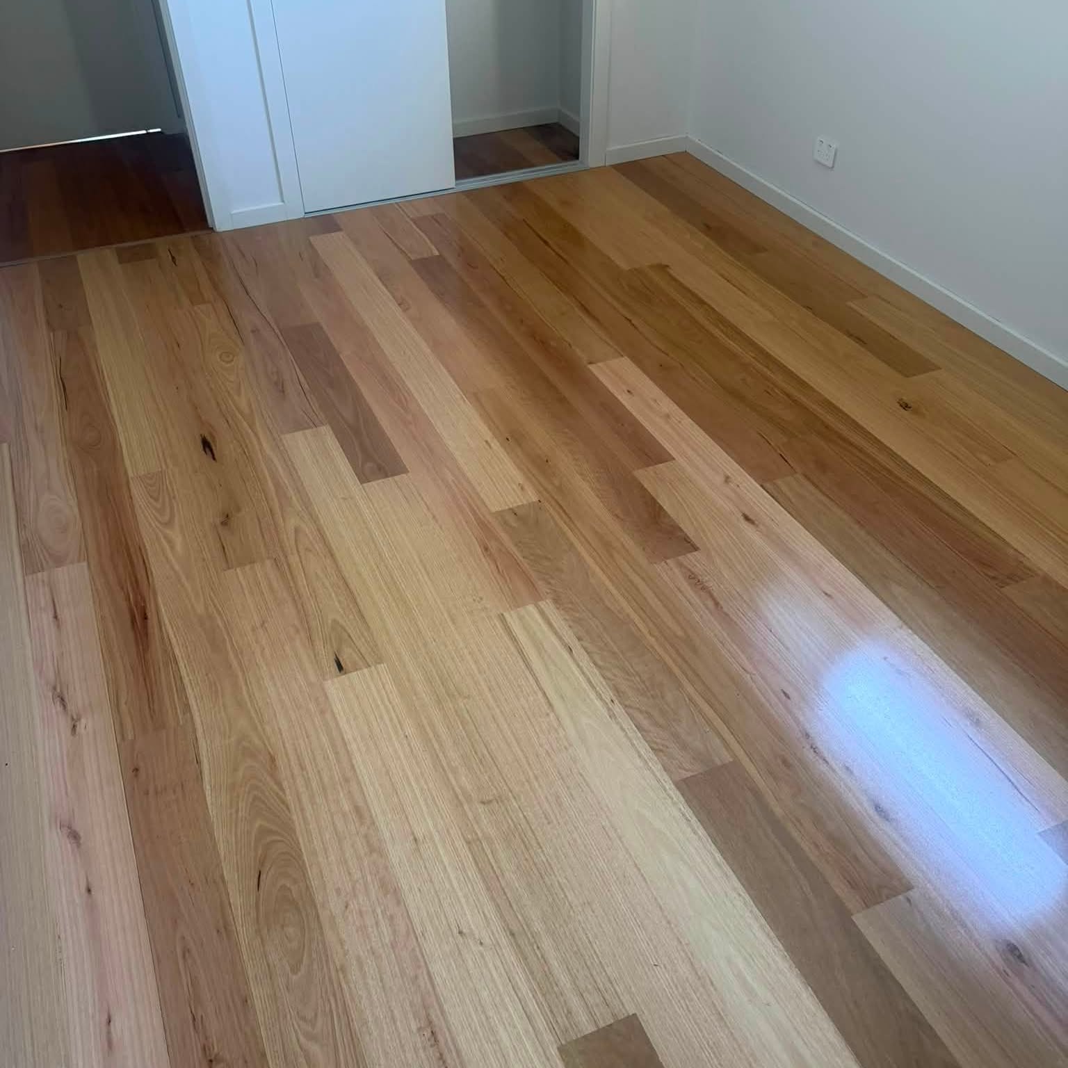 New timber floor laid after water damage
